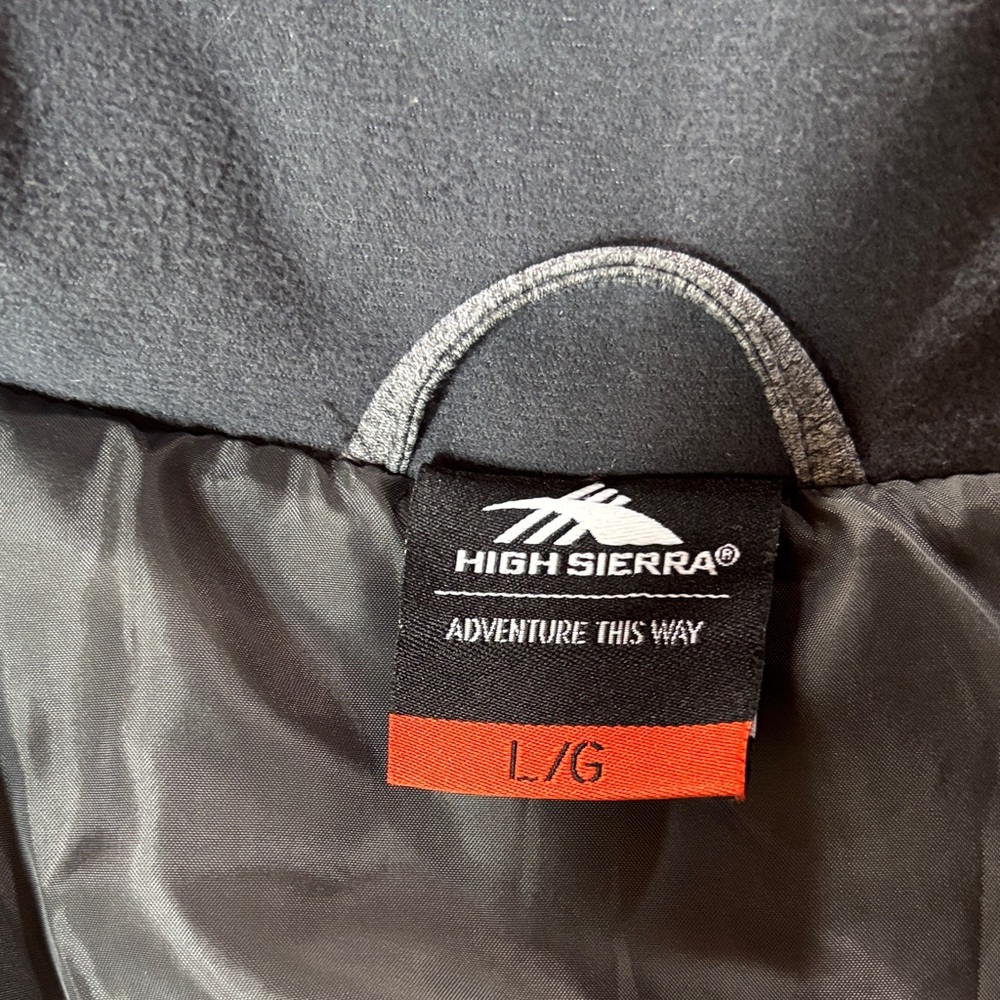 High Sierra Charcoal and Black Jacket - Picture 8 of 8